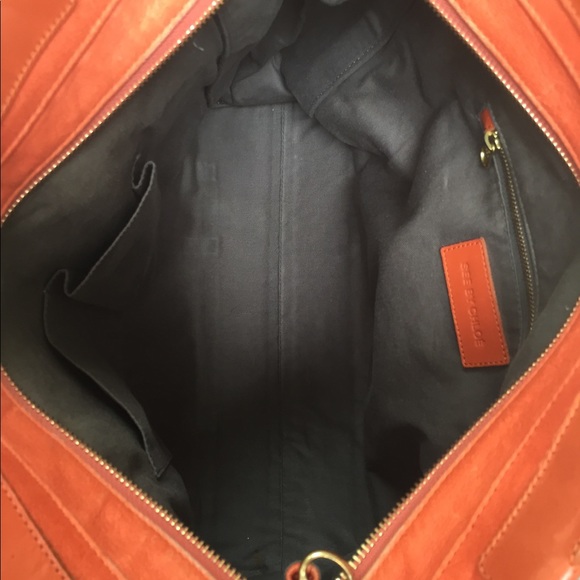 Beautiful Rare Coral See by Chloe shoulder bag. - Picture 3 of 8